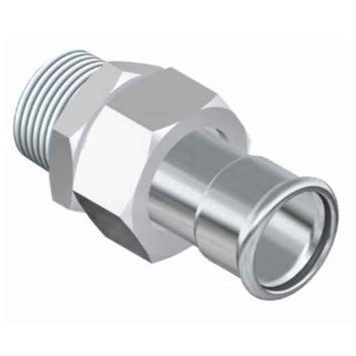 Picture of 28x1" 316L Stainless Press Male Union 41