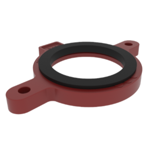 Ensign Stack Support Bracket Red+Gasket