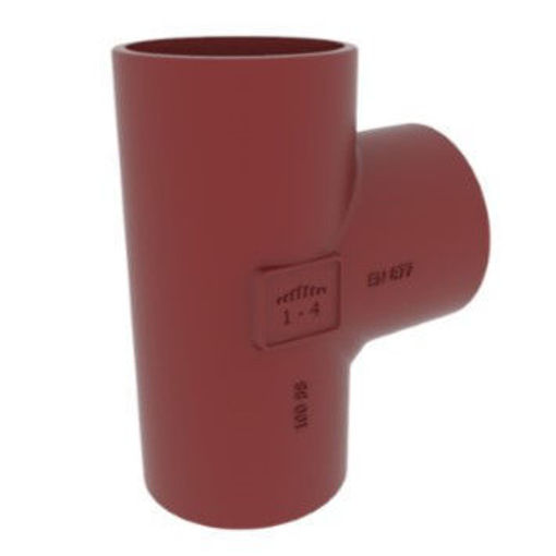 Picture of 100mm x 50mm x 88 Deg Branch Plain EF006