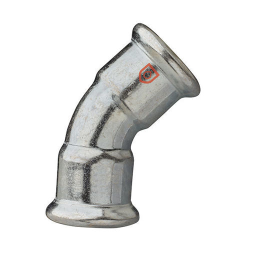 Picture of 22mm Carbon Press 45 Elbow