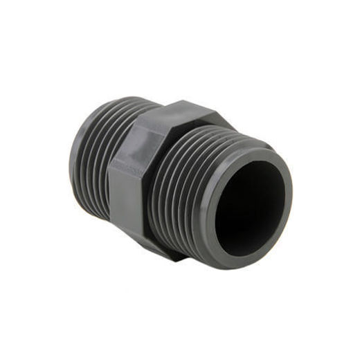 Picture of 32nb Blk M/S Hex Nipple