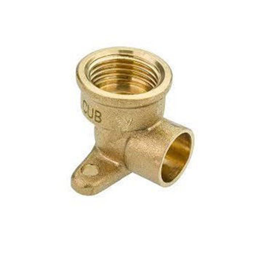 Picture of 15x1/2" CORE Endfeed Cu x Fi Backplate Elbow