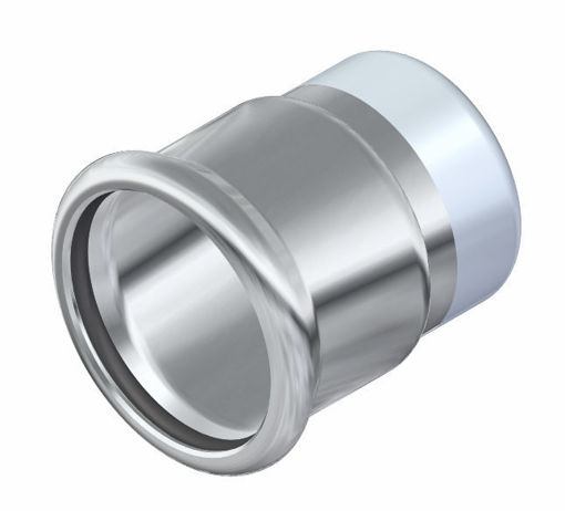 Picture of 108mm 316L Stainless Press Cap End 21