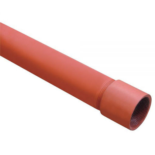 Picture of 100nb Dual Certified  (BS EN 10255 & 10217-1) Red Hvy S/S Tube