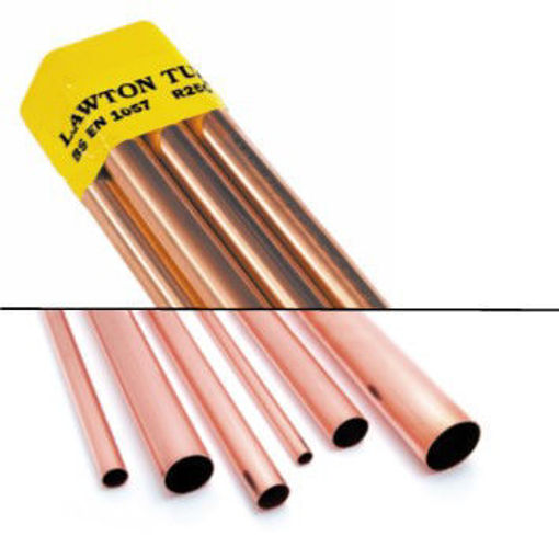 Picture of 108mm Copper Tube To EN1057(3mt Lengths)