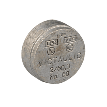 Picture of 76.1mm Victaulic Galv Cap Style 60 