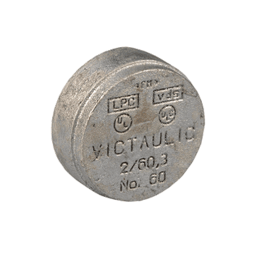 Picture of 165.1mm Victaulic Galv Cap Style 60 