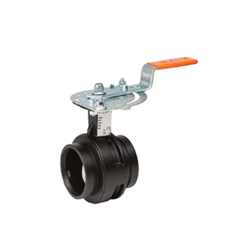 Picture of 88.9mm Vic 300 Victaulic EPDM Butterfly Valve Lever Op