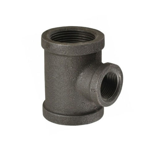 Picture of 20x15 Blk M/S Reducing Tee