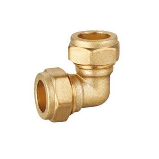 Picture of 15mm CORE Brass Compression Elbow 615