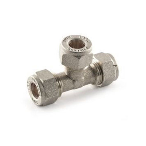 Picture of 22mm Compression Tee Chrome 618CP