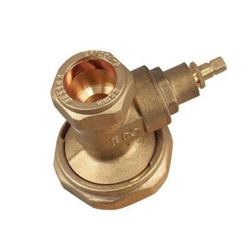 Picture of 22mm Brass Pump Valve - Gate Type
