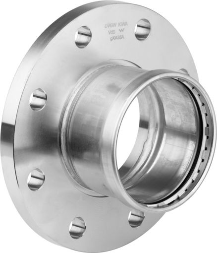 Picture of 108mm (DN100) Sanpress Inox Flange Adaptor PN16 S/S 2359XL