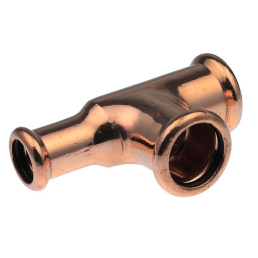 Picture of 22x15x22 Xpress Copper Tee Red End S26