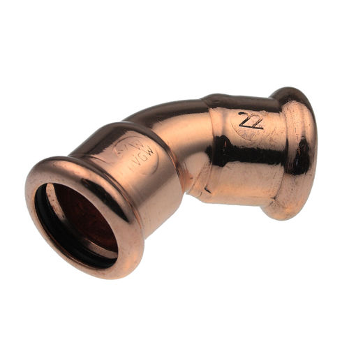 Picture of 67mm Xpress Copper Obtuse Elbow S21