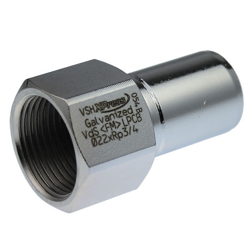 Picture of 22x1/2" Galv Carbon Female Spigot Adaptor SC7