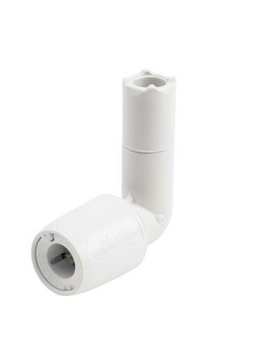 Picture of 15x10 Hep2O Elbow 90 RedSpigot HD4A/15W White