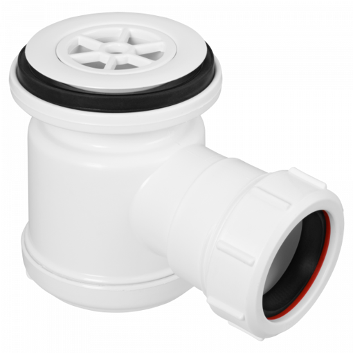 Picture of 1 1/2" McAlpine C/P Shower Trap 19mm Seal (70mm Grating)