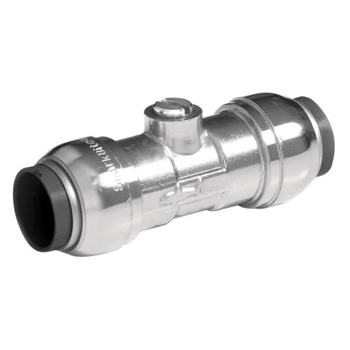 Picture of 22mm Sharkbite Straight Service Valve