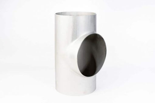 Picture of 154 x 84mm Stainless Metric Pulled Tee 304L