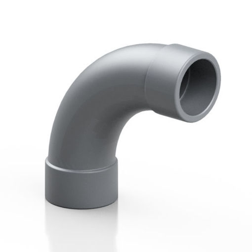 Picture of 1 1/4" PVC S/R Bend CUA