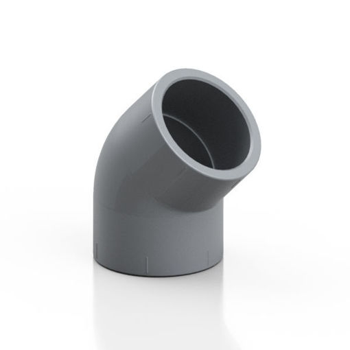 Picture of 4" PVC 45Deg Elbow GYA