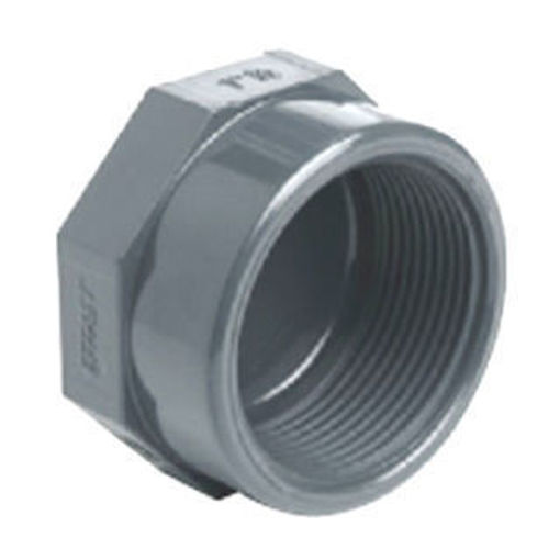 Picture of 1" PVC Threaded Cap CAF