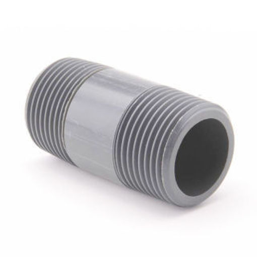 Picture of 1/2" ABS Threaded B/Nipple BAF