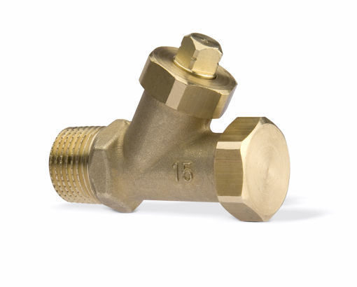 Picture of 1/2" SAV A-Metal Drain Cock PN16 