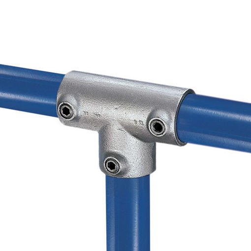 Picture of 25-7 Galv Kee Klamp - Three Socket Tee