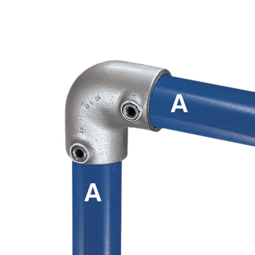 Picture of 15-9 Galv Kee Klamp - 90Deg Elbow