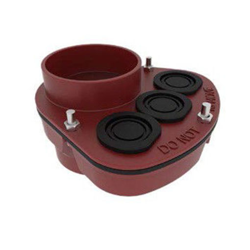 Picture of 100mm Manifold Connector Red EF094