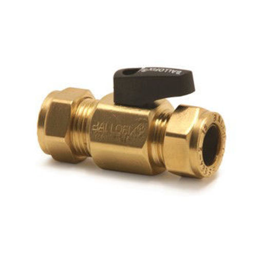 Picture of 15mm Brass Ballofix Valve Cu 3381YP