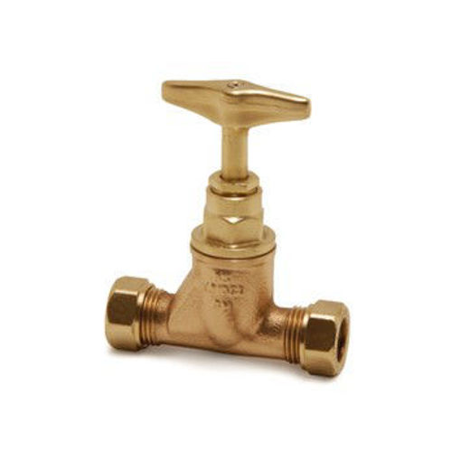 Picture of 15mm Kuterlite DZR Stopcock 551DZR