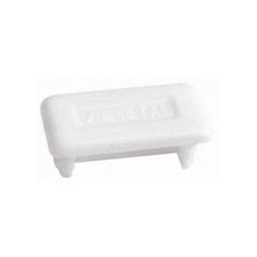 Picture of 41x21 CORE PVC Channel End Cap GB2221 * WHITE *