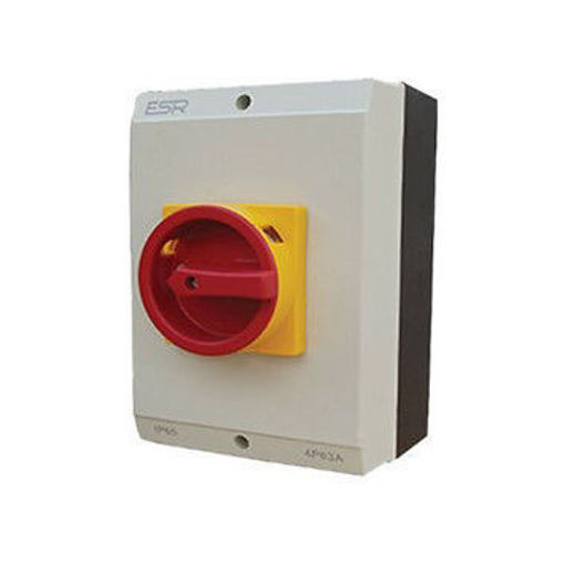 Picture of 20amp 4 Pole Rotary Isolator Switch - Large Enclosure