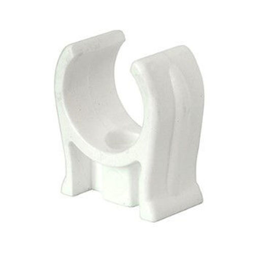 Picture of 15mm White Plastic Clip