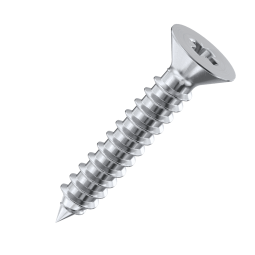 Picture of No 8 x 1 Stainless C/Sunk Self Tapper