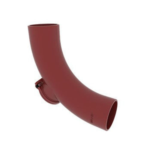 Picture of 100mm x 88 Deg L/R Bend Plain Door Heel EF05L