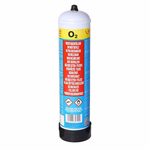 Picture of Rothenberger 110 Bar Oxygen Cylinder For Roxy 120 Ltr
