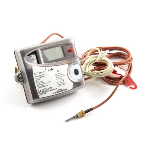 Picture of 1/2" QP1.5 CF Echo Heat Meter c/w MBUS & Pulse (c/w Unions)