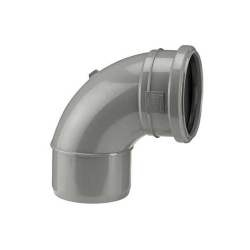 Picture of 82mm Sgt/Skt Bend 92.5dg Grey