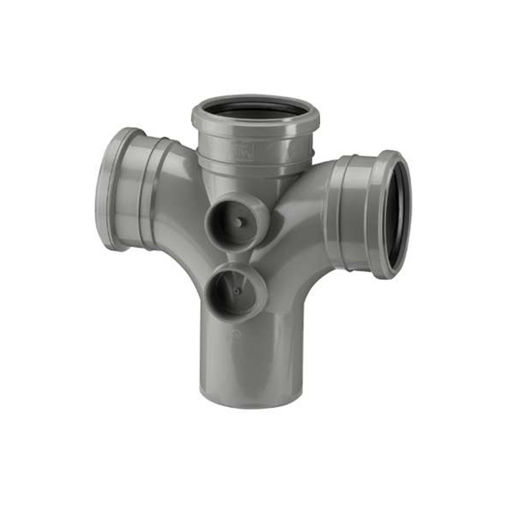 Picture of 110mm Sgt/Skt Dbl Branch  92.5dg Grey