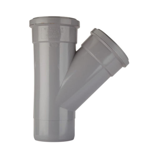 Picture of 110mm Single Branch(135 Deg) Grey