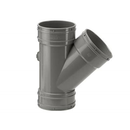 Picture of 50mm Sweep Tee (135 Deg) Grey