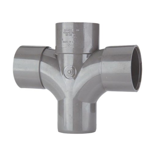 Picture of 40mm Sweep Cross (91 Deg) Grey