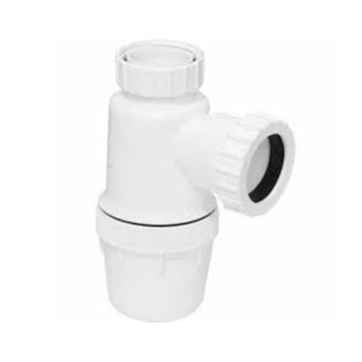 Picture of 32mm Bottle Trap 75mm Water Seal White