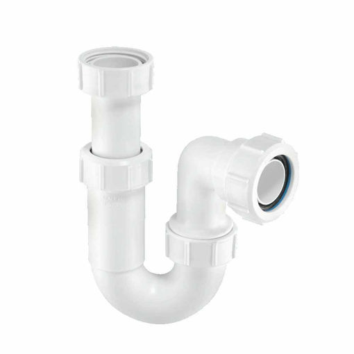 Picture of 40mm Tubular Swivel P Trap Adjustable