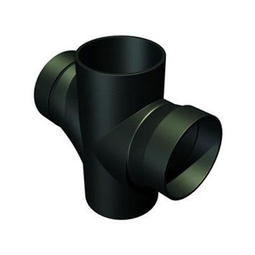Picture of 110mm FUZE HDPE 88Deg Double Branch