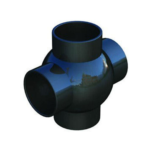 Picture of 110x56 FUZE HDPE 180 Deg Double Branch